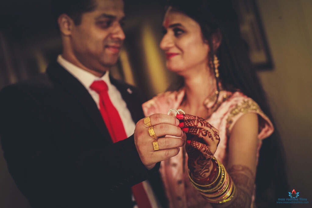Bride and groom Engagement photoshoot in patna